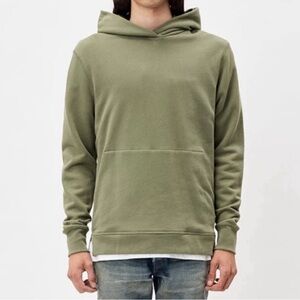 John Elliott Olive Green Villain Hoodie Size Large/ Size 3